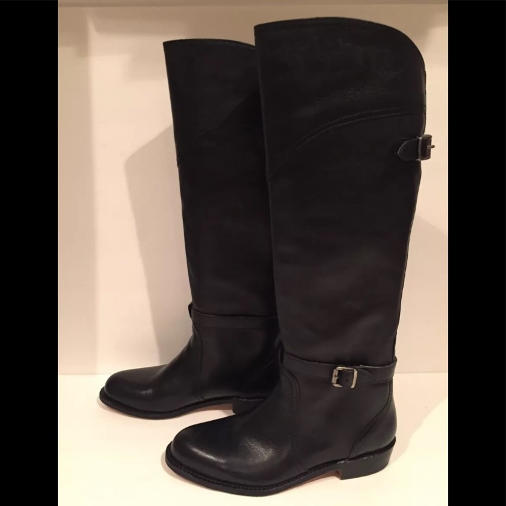 Frye knee high riding boots black 6 Spain